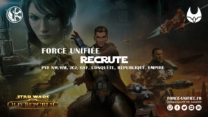 Lire la suite à propos de l’article La 7.0 arrive, c’est le moment de rejoindre la guilde Force Unifiée SWTOR.