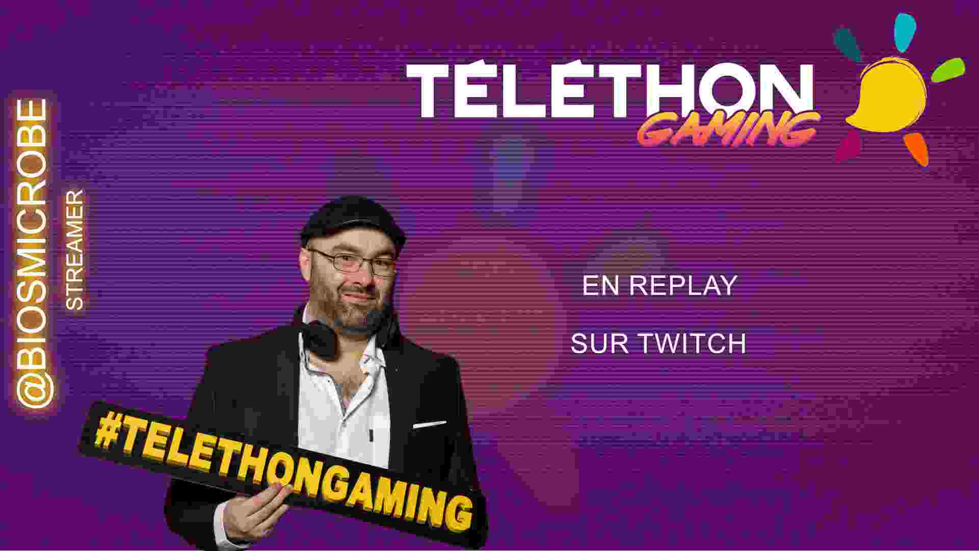 You are currently viewing Le replay de Biosmicrobe au Téléthon gaming