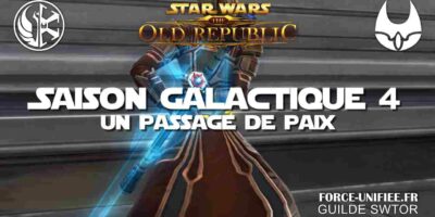 SWTOR, saison galactique 4 « un passage de paix »