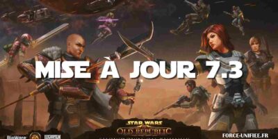 SWTOR : notes de mise à jour 7.3 vielles blessures
