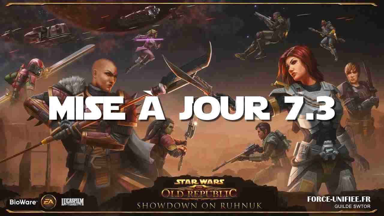 You are currently viewing SWTOR : la mise à jour 7.3 le 13 juin 2023